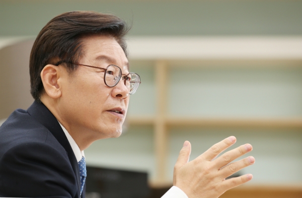 사진 : 이재명 경기도지사 / 제공 : 경기도청