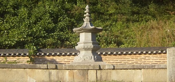 사진 설명: 2025년 3월 11일 국보로 지정된 동리산문 조사(祖師) 혜철국사(慧哲國師 785~861년) 시호(諡號) 적인선사(寂忍禪師) 조륜청정탑(照輪淸淨塔)이다.