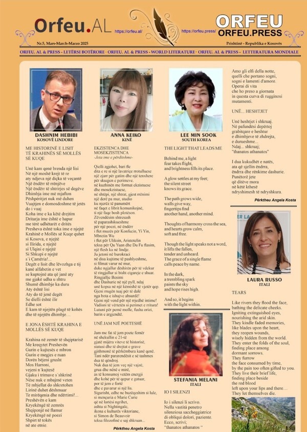 두 번째 안나케이코 일본 작가는 2020년 노벨문학상 후보었다. 세번 째 사진의 오선 이민숙 시인