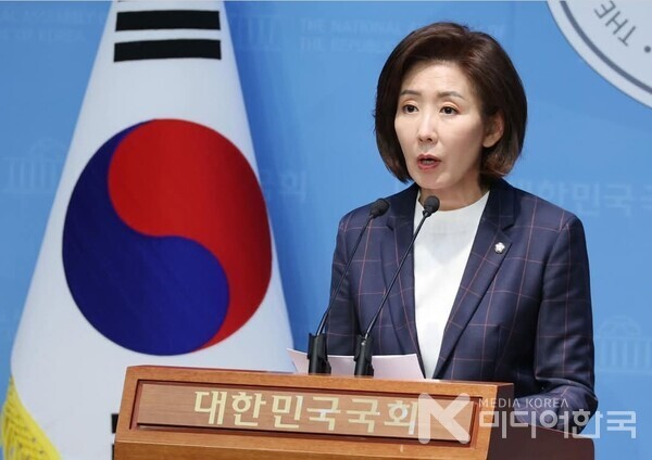 나경원 의원의 김문수 후보 지지선언