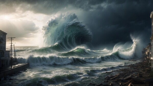 쓰나미 이미지 사진 PX제공