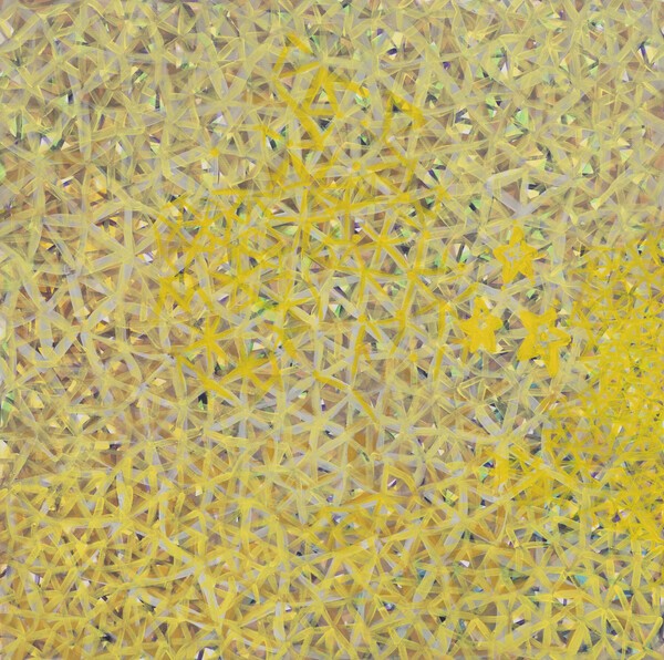 성희승 희망의 별 Hope of Star, 2021, Acrylic on canvas, 112×112cm