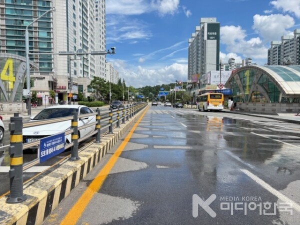 고양시 도로에 쿨링＆클린로드