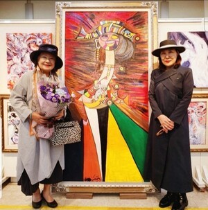 [문화예술 현장] 신경미 화백. 현대회화에서는 최초로 봉황을 그리는 화가로 추령 하늘을 날다